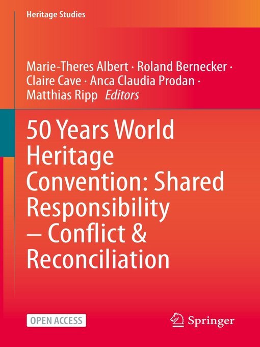 Title details for 50 Years World Heritage Convention by Marie-Theres Albert - Available